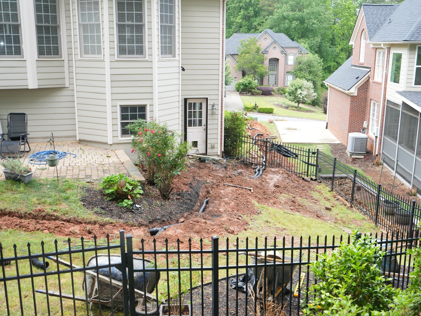 Drainage installation — 1